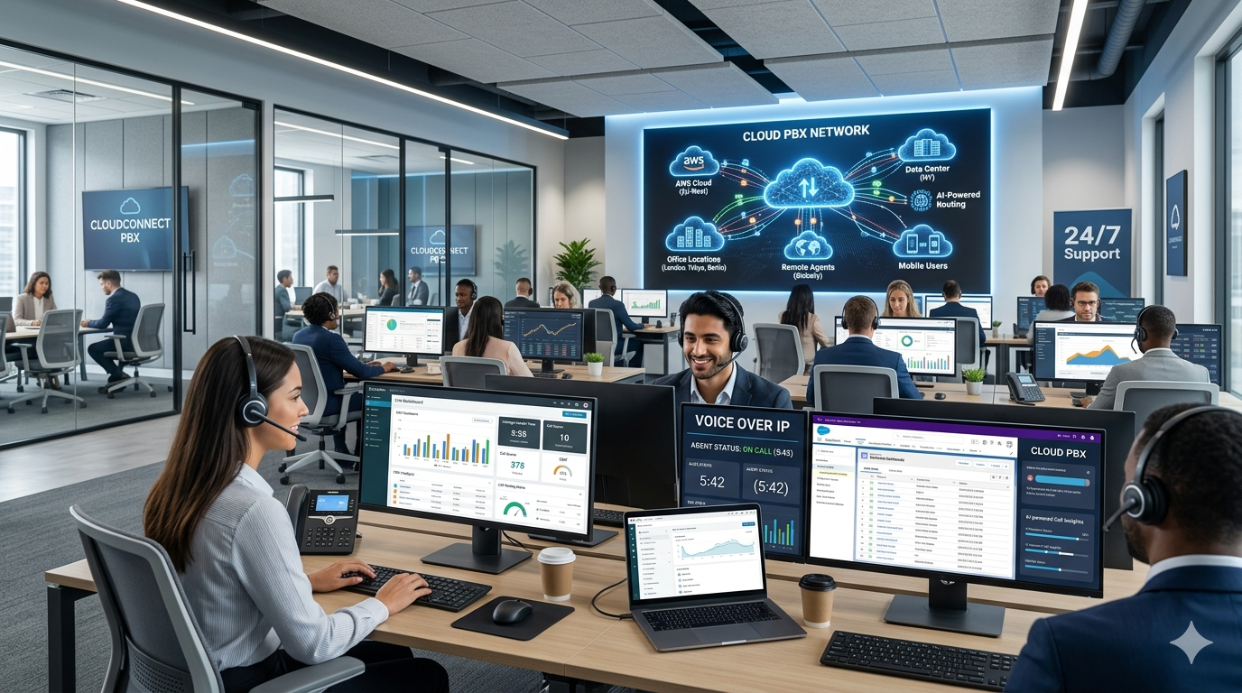 Cloud PBX for Call Centers