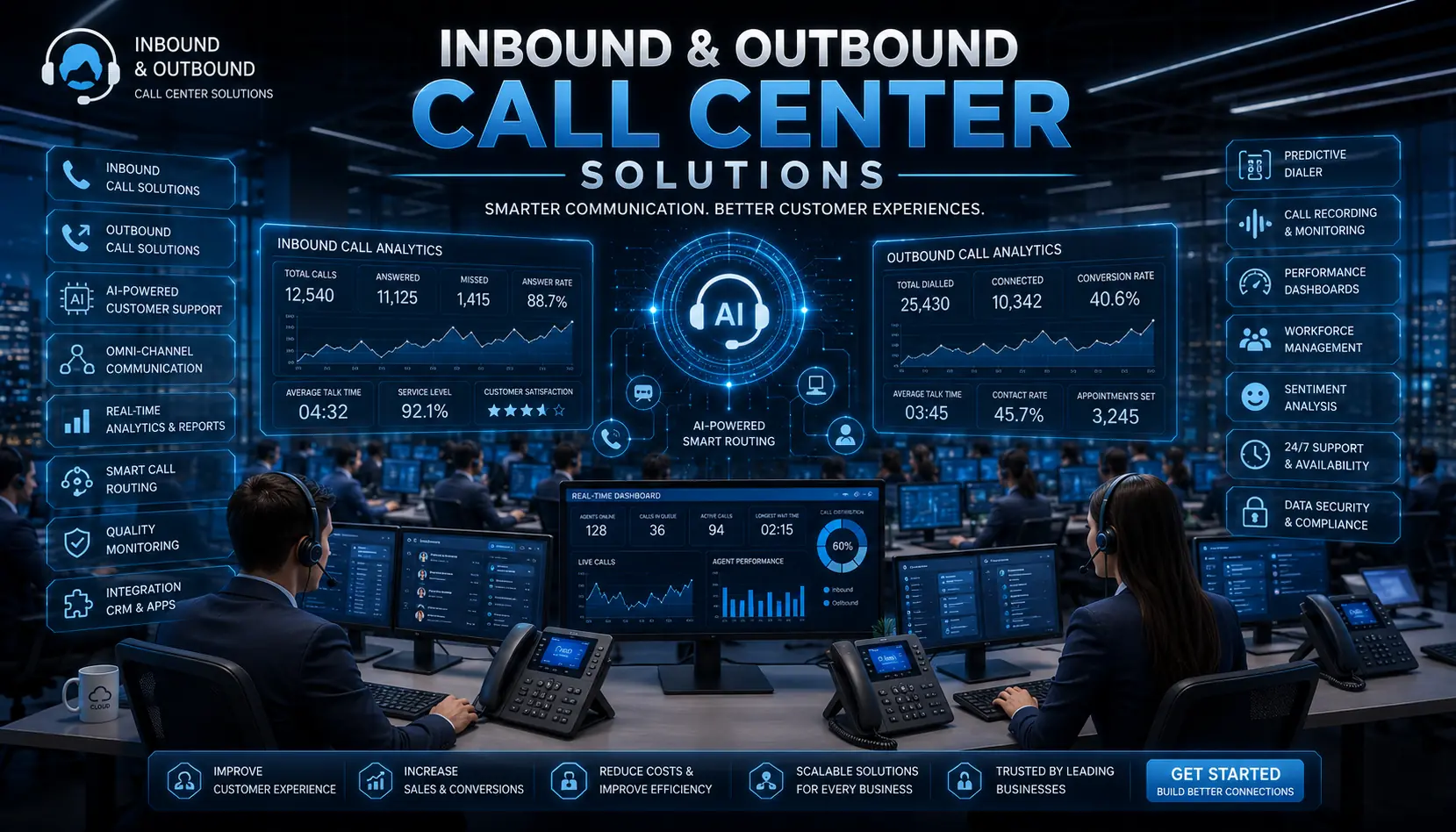 Inbound & Outbound Call Center Solutions